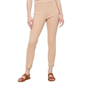 Katherine Barclay Dusty Rose Leggings High-Rise Ankle-Length front seam